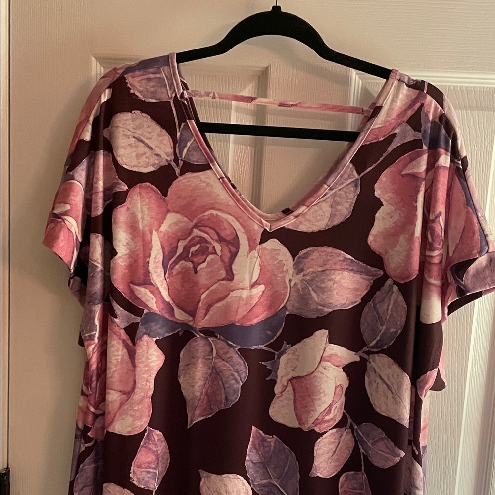 LuLaRoe Pink and Purple Dress